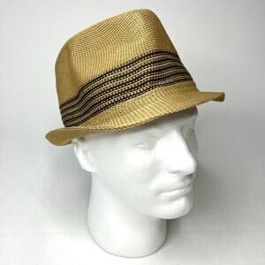 Wembley Tan Knit Fedora S/M